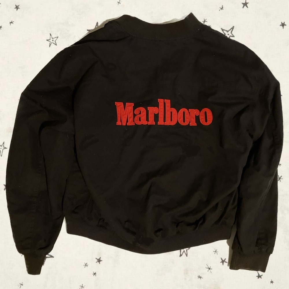 reversible Marlboro bomber jacket 🍒
